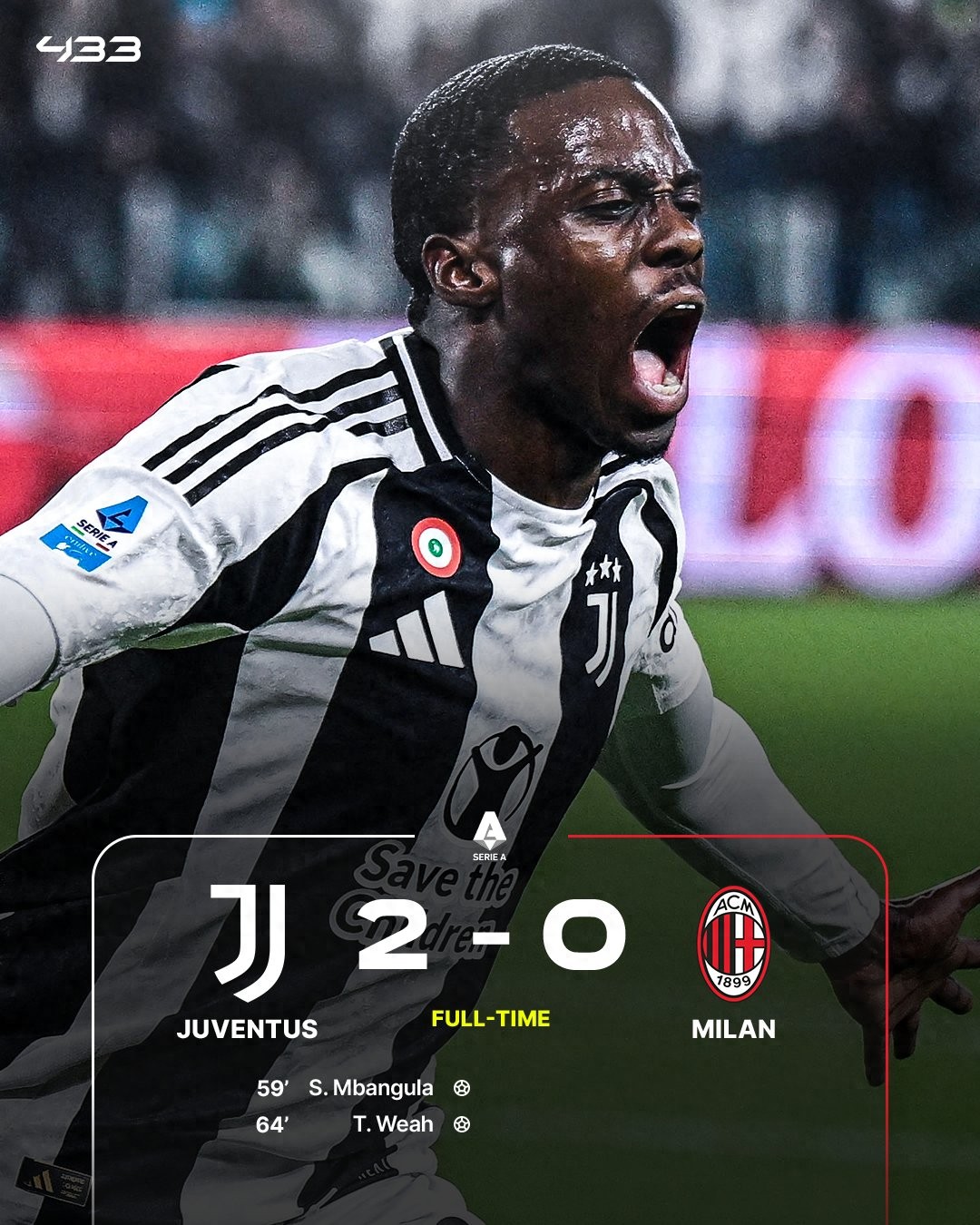 尤文图斯再次完胜,稳固意甲积分榜前列,战绩斐然 尤文图斯再次完胜,稳固意甲积分榜前列,战绩斐然