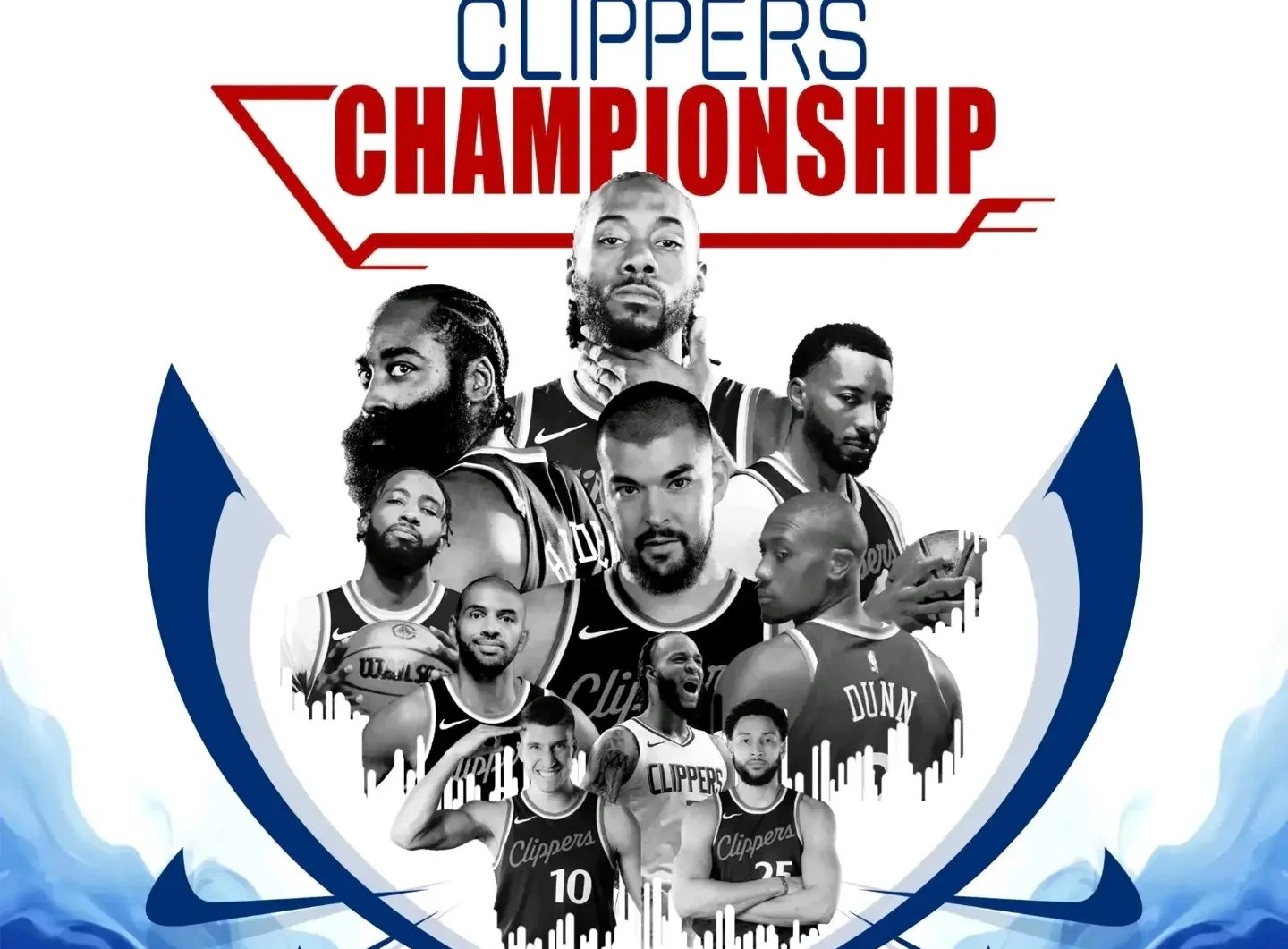 NBA外援携手出战跻身季后赛，快船队壮大版图，气势如虹